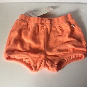 Gymboree light orange shorts size 3-6  NWT